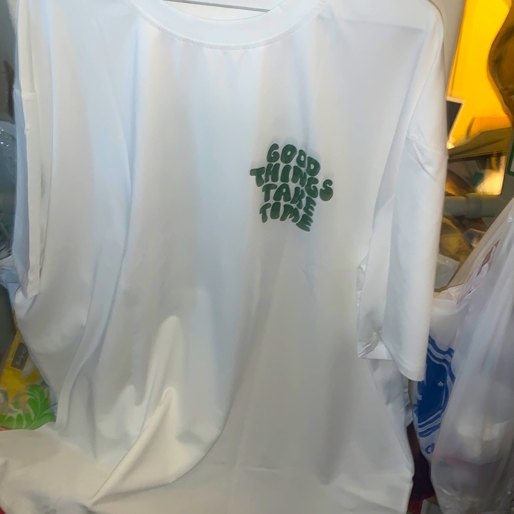 New Shein Curve tshirt size2x Good things take time